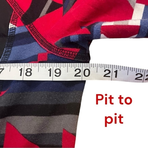 Lauren Active Ralph Lauren Southwest Insulted Full Zip Jacket (Black/Red) - Picture 3 of 12